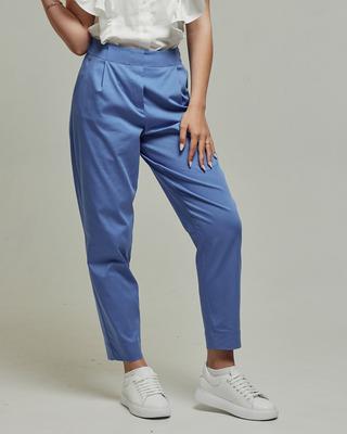 Брюки женские Mira Mia 249310 40 синие