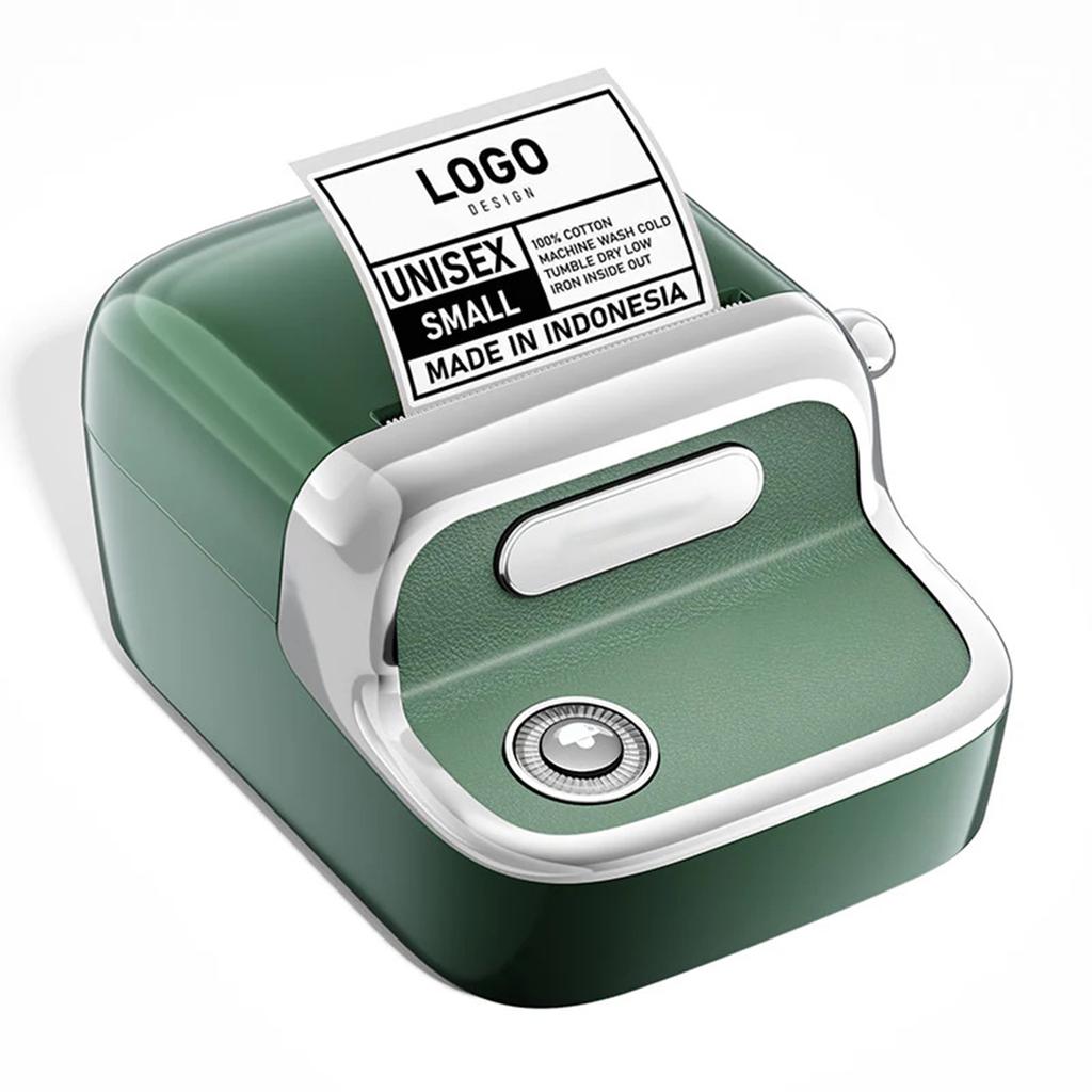 Умный Bluetooth термопринтер мини для ценников Удобный и эффективный коммерческий принтер наклеек