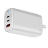 65-ваттное GaN двойное USB-C + A зарядное устройство со сменной вилкой