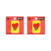 Line Friends BT21 3-stage Stamp 2p, Tata, Mixed Colors