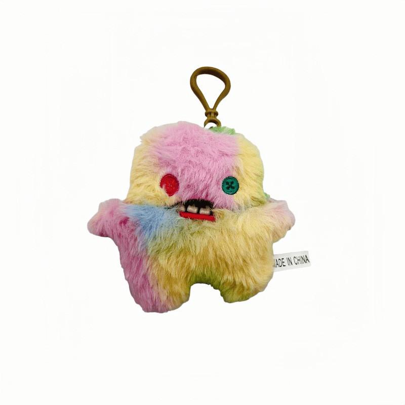 Fuggler Big Teeth Monster Plush Keychain With Cartoon Design For Kids And Gift Use