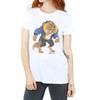 Beauty And The Beast Womens/Ladies Classic Cotton Boyfriend T-Shirt