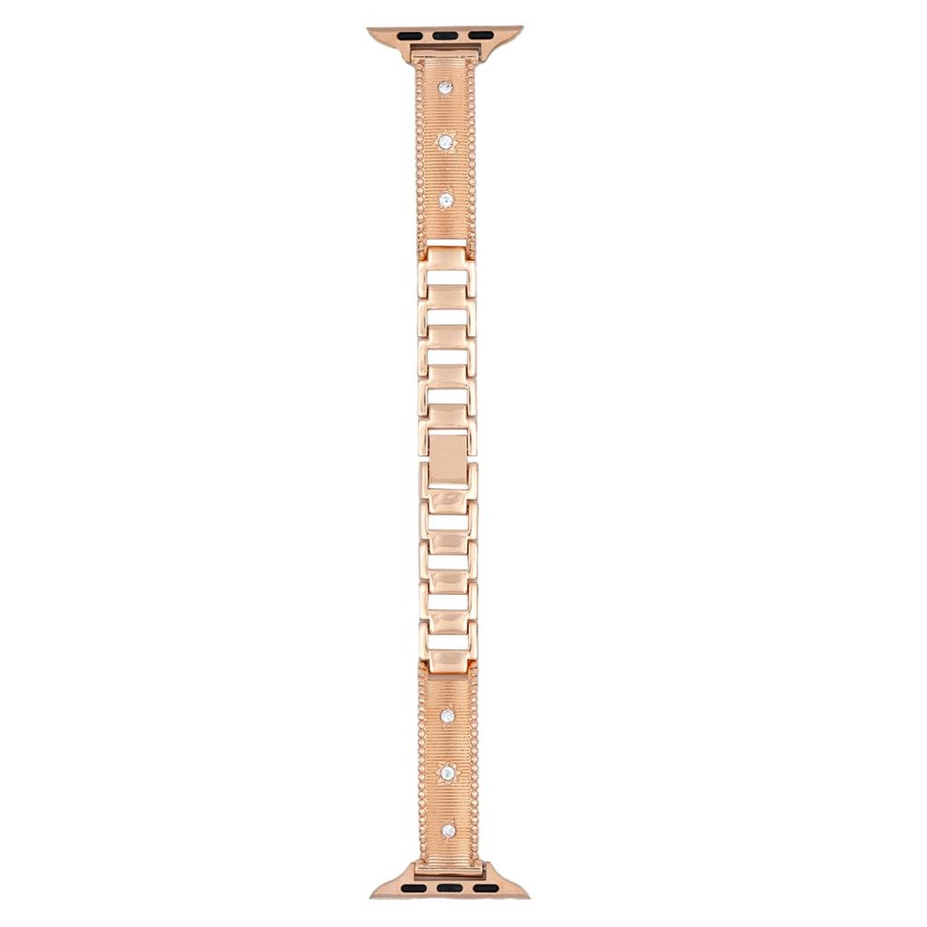 Ремешок для Apple Watch Series 10 9 8 7 SE 6 5 4 3 2 1 42 мм 41 мм 40 мм 38 мм ремешок для часов из нержавеющей стали со стразами