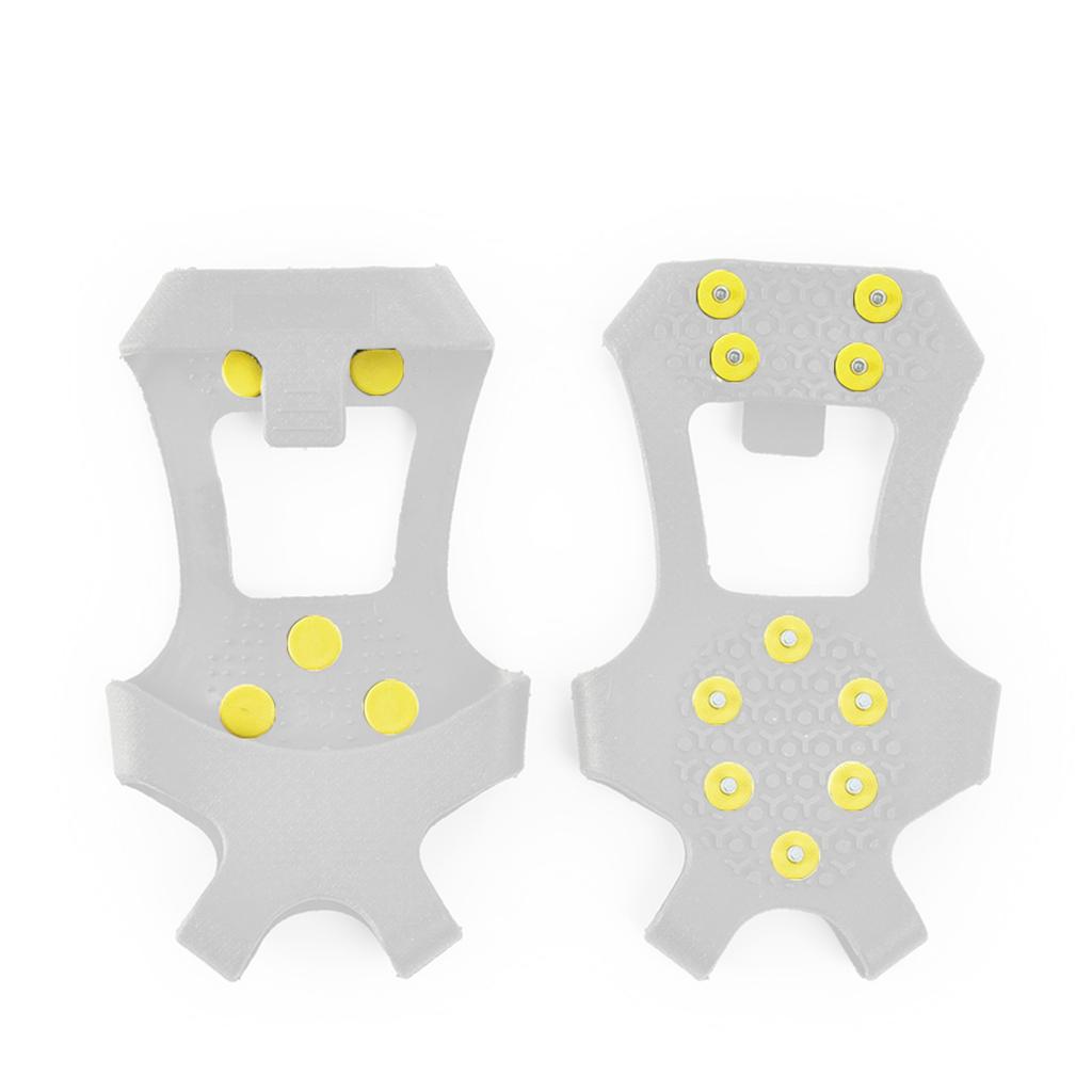 Ice Snow Traction Cleats Mountaineering Climbing Crampons Hiking Spikes