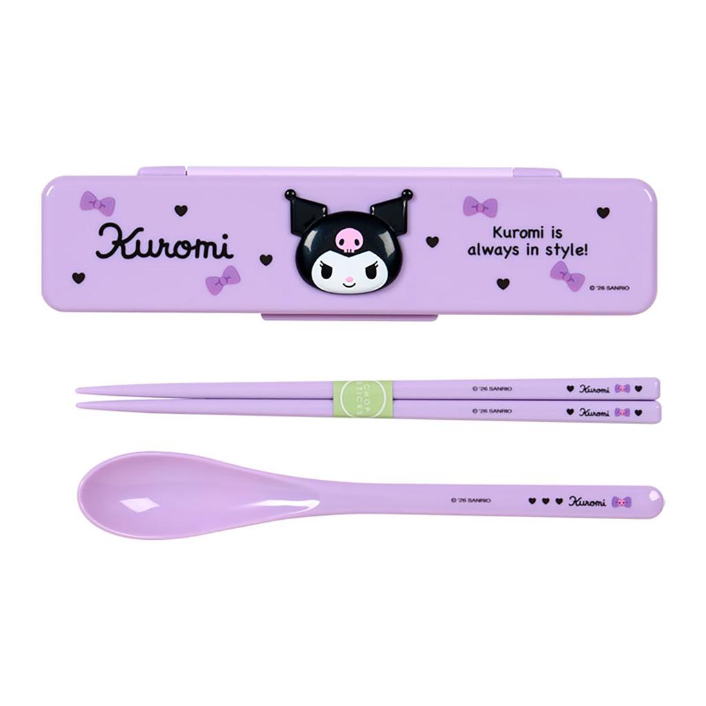 Sanrio Палочки для еды и ложка Kuromi 646521 (САНРИО) & -