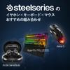 SteelSeries Rapid Trigger Gaming Keyboard Tenkeyless Wired English Layout OmniPoint Switch Organic EL Display Apex Pro TKL (2023) US 64856 Black