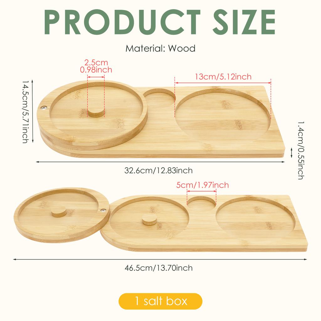 Вращающийся поднос для приправ для коктейлей Барный винный аксессуар Маргарита Соль Риммер Деревянный контейнер для сахарной кромки для коктейлей Инструмент бармена