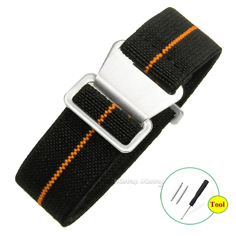 18 мм 20 мм 22 мм Нейлоновый ремешок для Amazfit Мужской браслет для Samsung Galaxy 3 Войска Парашютный рюкзак Ремешок для часов Холщовый нейлоновый ремешок