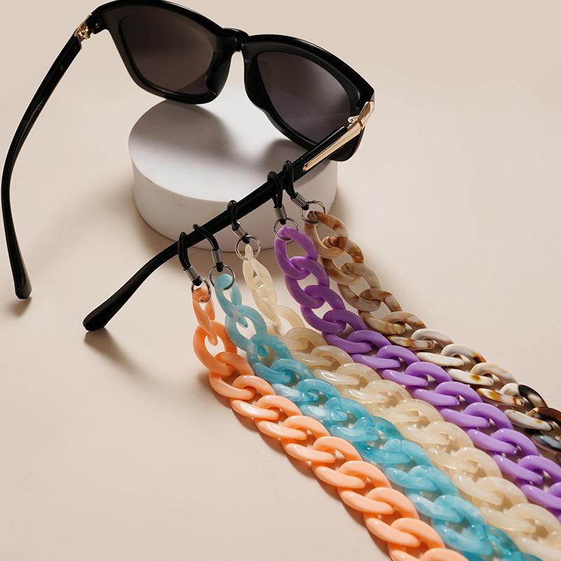 Eyeglass Sunglasses Chain Acrylic Glasses Holder Jewelry Oranments