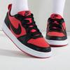 Nike Court Borough Low Recraft GS 'Black University Red' Sneakers DV5456-600