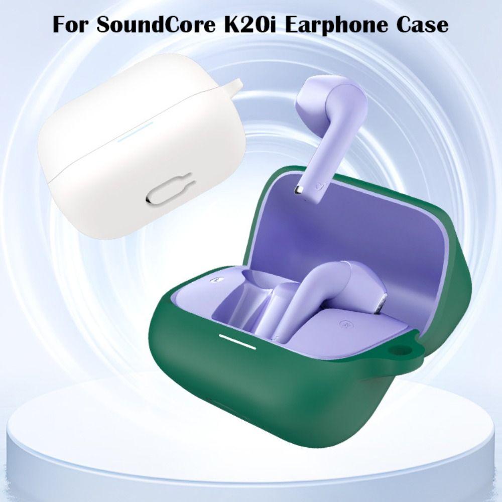 Silicone Earbuds Accessories Bluetooth Headphone Protective Cover for Anker Soundcore K20i
