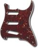 Pickguard USA Genuine Parts Fender Pickguard Single Coils 11 Screw Holes Tortoise Shell 4 Ply Fender USA Compatible for Stratocaster 991344000