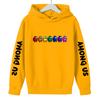 Winter Casual Versatile Items Fashion Comfortable Cartoon Small Pattern Letters Printed Children's Cute Warm Hoodie