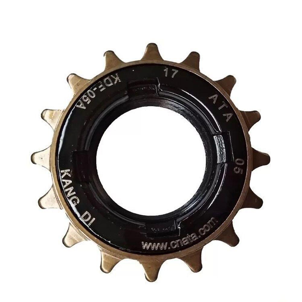 Gearbidirectional Live 1/2" X 1/8" Freewheel Sprocket Bicycle Single Speed Cog Bicycle Freewheel