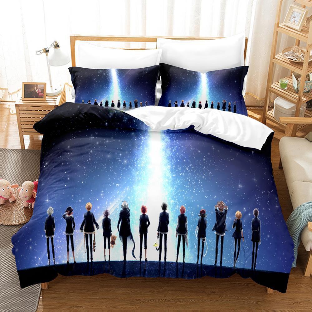 Game Diabolik Lovers Bedding Set Single Twin Full Queen King Size Bed Set Adult Kid Bedroom Duvetcover Sets Anime Bed Sheet Set