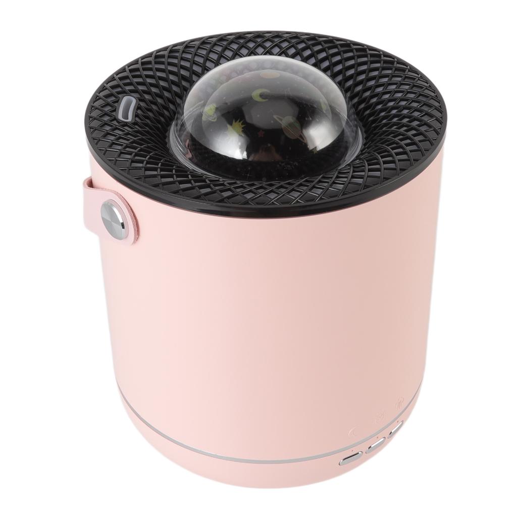 Увлажнитель воздуха с лампой-проектором 450 мл, динамическое вращение на 360 градусов, ультразвуковой диффузор для эфирных масел с ночником