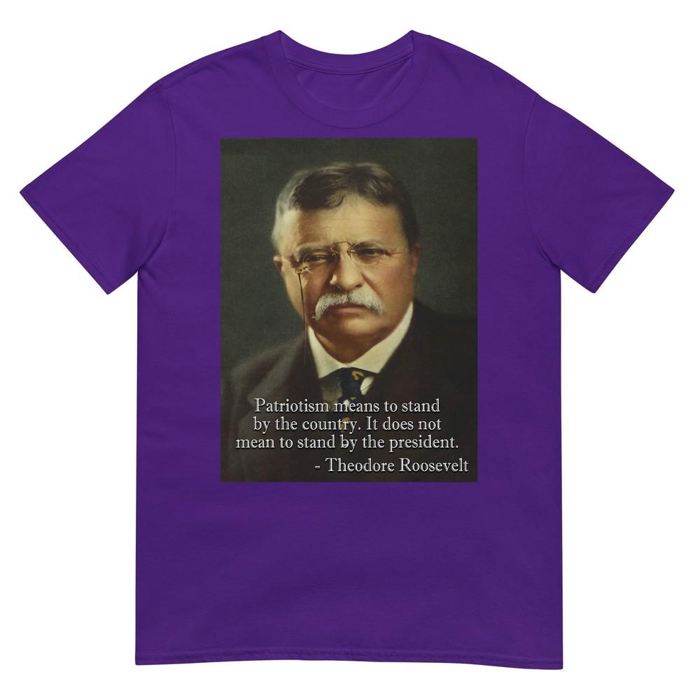 Theodore Teddy Roosevelt Meme Tshirt Anti Trump Tee Tshirt Small
