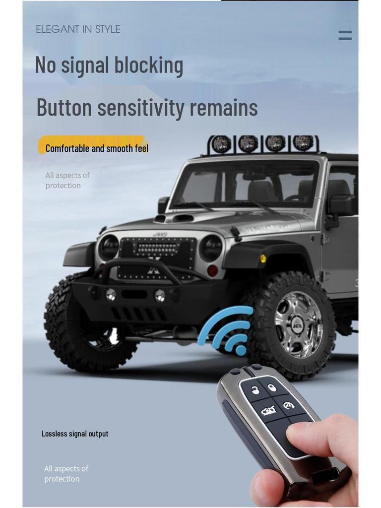 Jeep Compass, Commander, Cherokee, Renegade, Grand Cherokee Key Case & Car Bag Shell