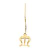 Alloy Sheet Music Clip Stand Gold Color Alto Saxophone Accessory  For Outdoor Practice