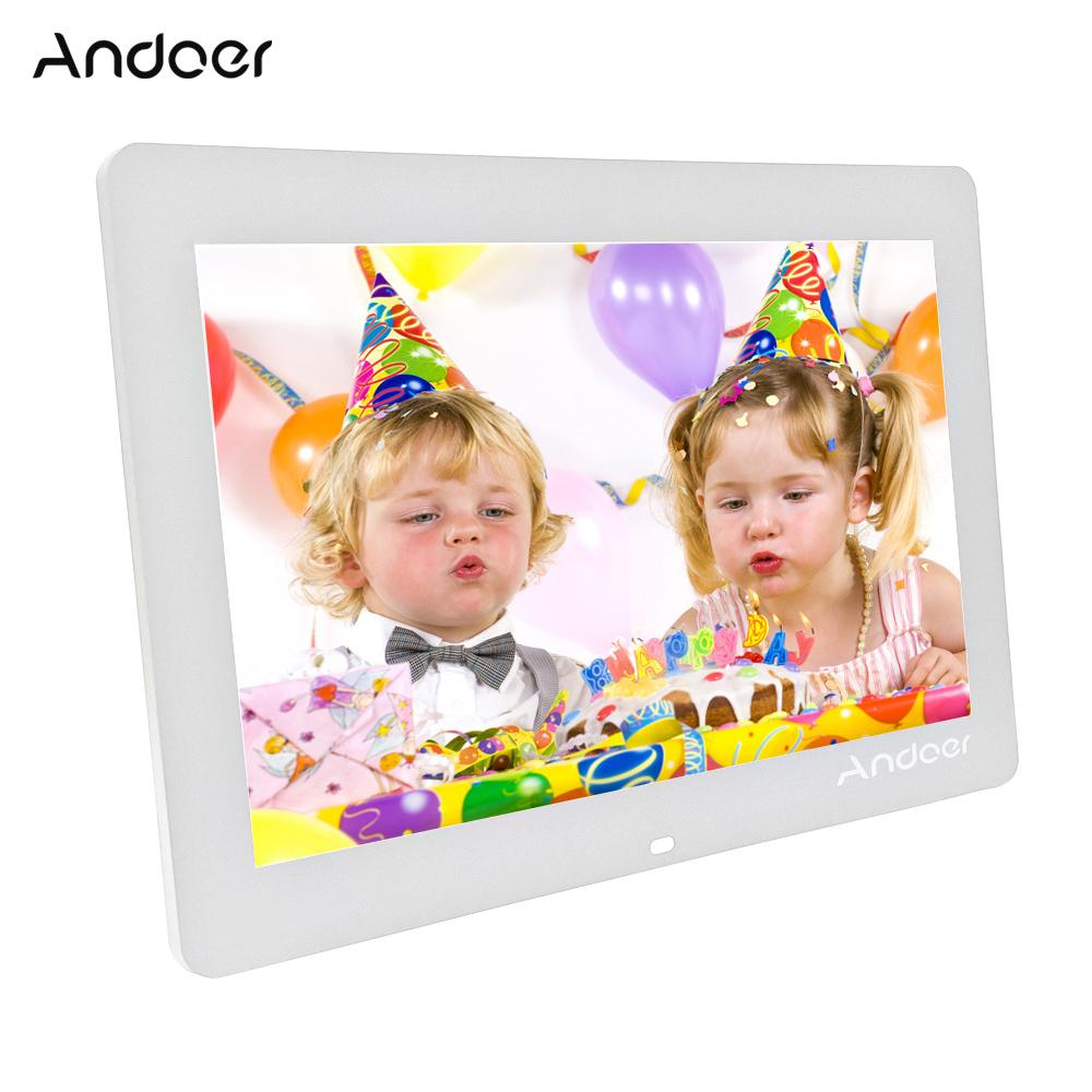 Andoer 14" Wide Screen HD LED Digital Picture Frame Digital Album High Resolution 1280*800