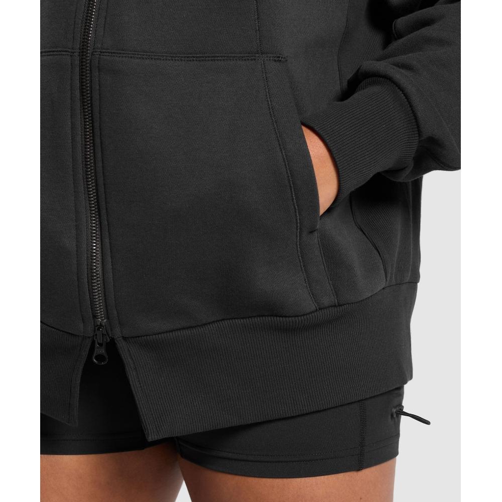 Gymshark Толстовка с капюшоном Power Black B2b4a Bb2j