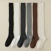 Женские чулки JK Girls Гольфы до колена Гольфы до бедра Студенческий стиль Однотонные черные белые серые носки Гольфы до бедра