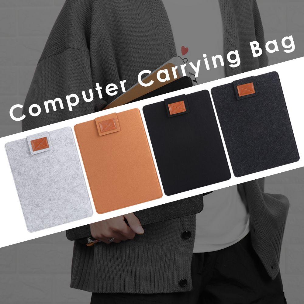 Professional Fashion Anti-scratch Wool Felt Computer Cover Laptop Bag Sleeve Case