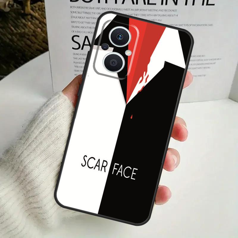 Чехол Scarface Al Pacino Tony Montana для OPPO Reno 8T 4Z 5Z 8 10 11 Pro 4 5 6 7 Lite OPPO Find X6 Pro X3 X2 X5 Lite