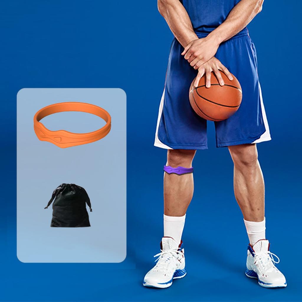 Ремень для коленной чашечки Баскетбольный наколенник Ремень для коленного сустава Веревка для коленного сустава Кольцо Резиновая лента Спортивная наколенница Эластичная фиксированная защита наколенника