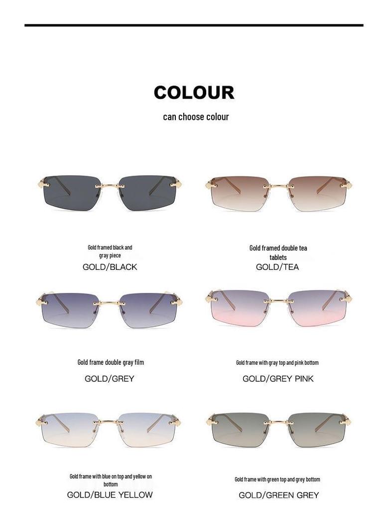 Мужские ретро-солнцезащитные очки Jackson Wang 'Кошачий глаз' - Защита от УФ, Металлическая оправа, Европейский и американский стиль 'Плохого парня'.