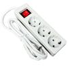 PVC Electrical Charging Adapter European Standard Plug Outlet Power Strip  Office