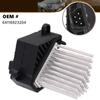 Blower Motor Resistors Heater Blower Motor Fan for E46 E39 X5 X3 Replace 64116923204