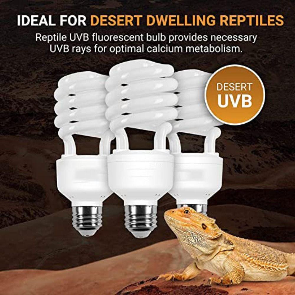 Snake Turtle Energy Saving Heat Calcium Lamp Bulb Reptile Light Succulent UV Light Heating Lamp