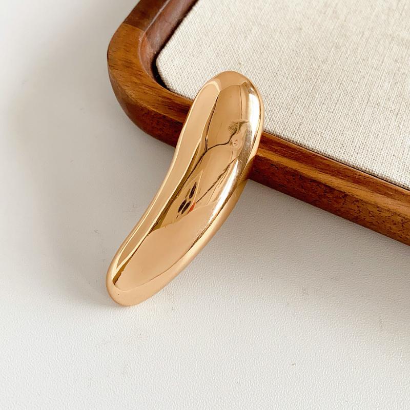 Металлические Геометрические Глянцевые Броши для Женщин Уникальные Изысканные Бутоньерки для Костюма Вечерние Ювелирные Изделия Модный Аксессуар