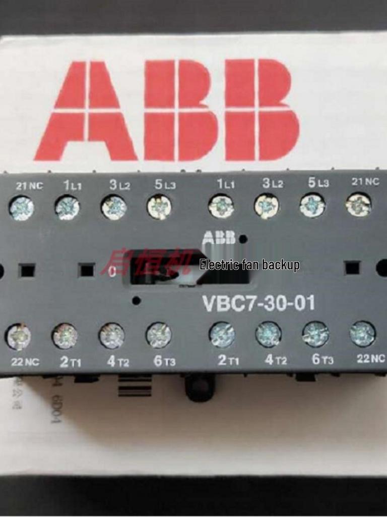 ABB Miniature Contactor VBC7-30-10/01: Options 24V, 110V, 220V, 380V