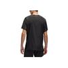 Y-3 Футболка с коротким рукавом для бега, черная, мужская, JN4884