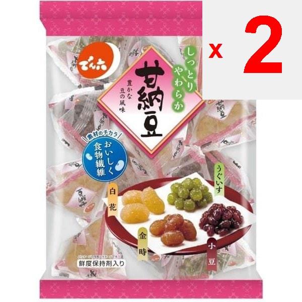 denroku Маленький пакетик сладкой соевой пасты 180 г Вагаси