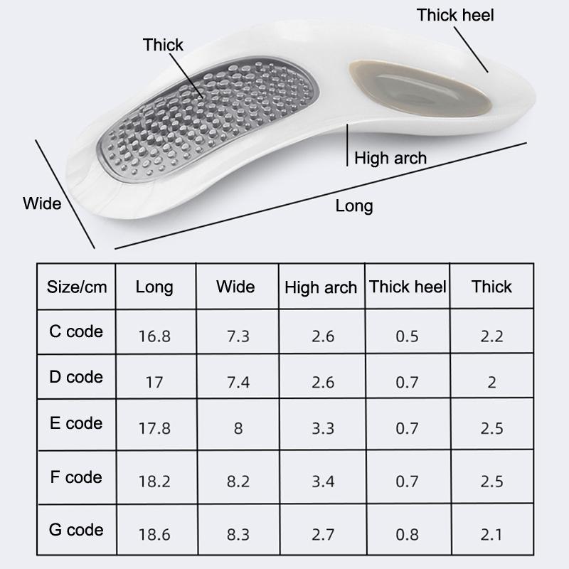 1 пара ортопедических полустелек для обуви, съемный массажер для стоп, стельки для обуви, облегчение боли в своде стопы, уход за стопами, аксессуары для обуви