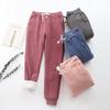 Women's Autumn Winter Warm Sherpa Lined Athletic Sweatpants Joggers Fleece Pants