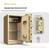 Tiger Brand All-Steel Fingerprint Safe for Home/Office - Anti-Theft Small Safe Deposit Box