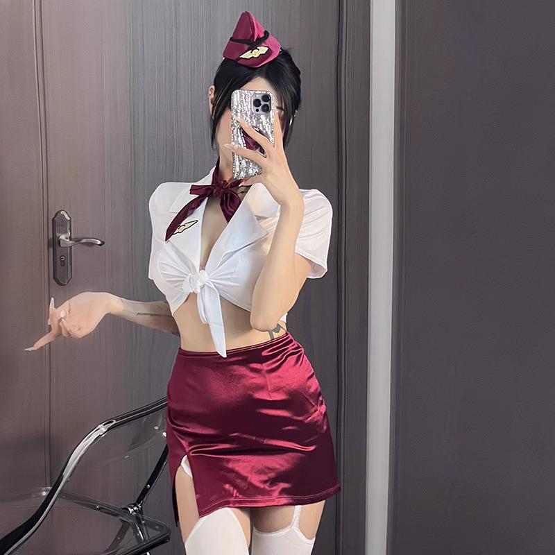 Сексуальный меховой комплект из трех предметов на тему оленей для женщин