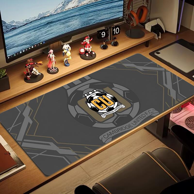 Cambridge United Mouse Pad Large Gaming Table Cushion Non-slip Laptop Tablet Big Mousepad XXL Mat Mini PC Playmat With Lock edge_xia