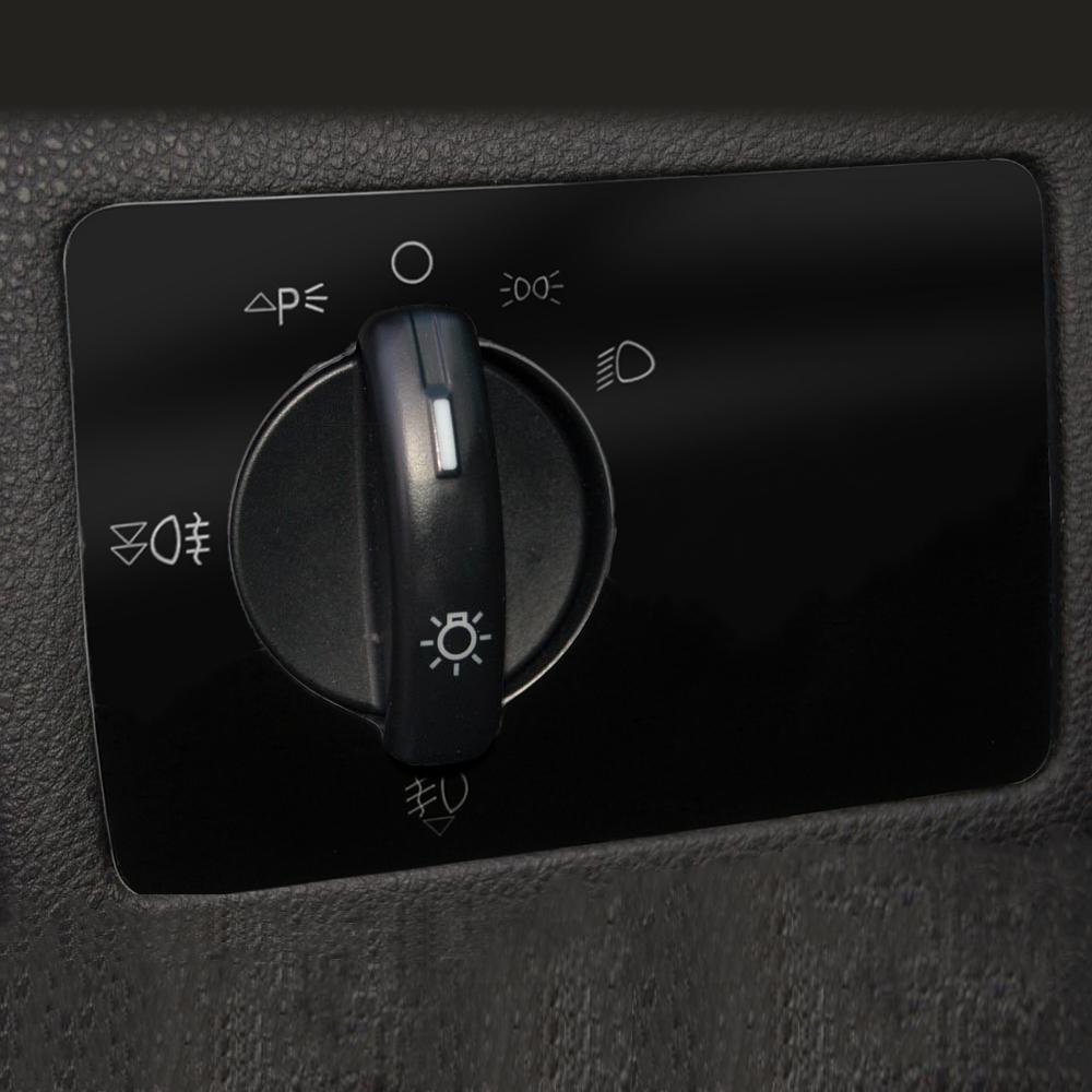 Наклейка-декорация на панель с кнопками переключателя фар для автомобиля с левым рулем для Ford Focus 2 Mk2 Focus2 2005 - 2011 Аксессуары