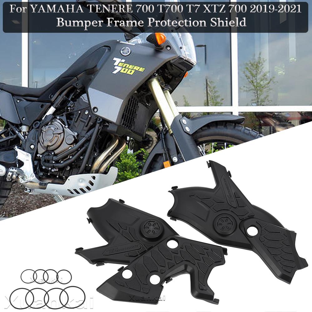 Tenere700 Motorcycle Accessories Bumper Frame Protection Guard Cover Frame Bumper for Yamaha Tenere 700 T700 T7 Xtz
