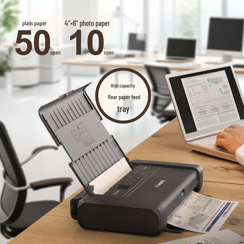 Портативный беспроводной струйный принтер Canon TR160