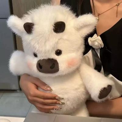 Новый дизайн Мягкая плюшевая игрушка-свинка, плюшевая подушка, милая плюшевая игрушка 17,7 дюйма, плюшевая подушка для эмоциональной поддержки