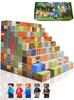 Magnetic Block Set, Magnetic Toy, Mag Block Set, Magnetic Puzzle, Educational Toy, 86 Random Pieces, Includes 5 Figures