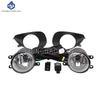 1 Set Fog Lights Headlight For Toyota Yaris Hatchback Vitz 2006 2007 2008 2009 2010 Cover Grill Bezel Front Bumper Fog Light