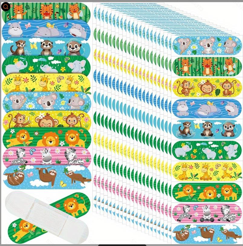 Starry Night Sky Mermaid Horse Band Aid Cartoon Wound Plasters for Kids Children Girls Dressing Patch Adhesive Bandages