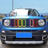 Наклейки для автомобильной решетки ABS, декоративные наклейки для Jeep Renegade 2016, внешние аксессуары для автомобиля